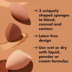 e.l.f. Multi-Use Makeup Sponge Set