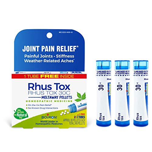 Boiron Rhus Tox 30C Homeopathic Joint Pain Relief