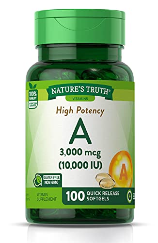 Nature's Truth Vitamin A Softgels - 100ct