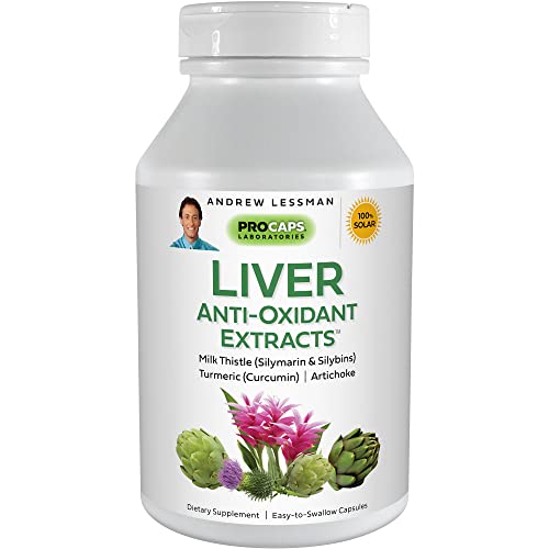 Liver Health Capsules with Anti-Oxidant Extracts