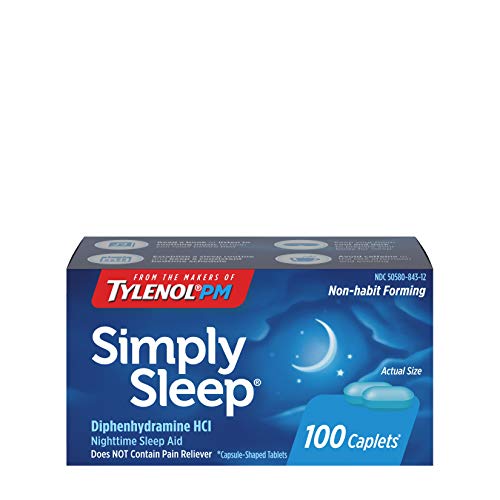 100ct Tylenol Simply Sleep Caplets for Insomnia