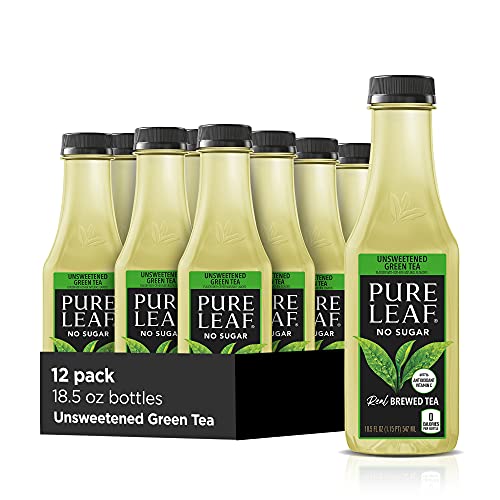 Pure Leaf Unsweetened Green Tea, 12-Pack
