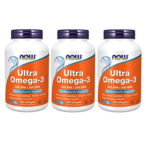 Now Foods Ultra Omega 3: 540 Fish Oil Soft-gels