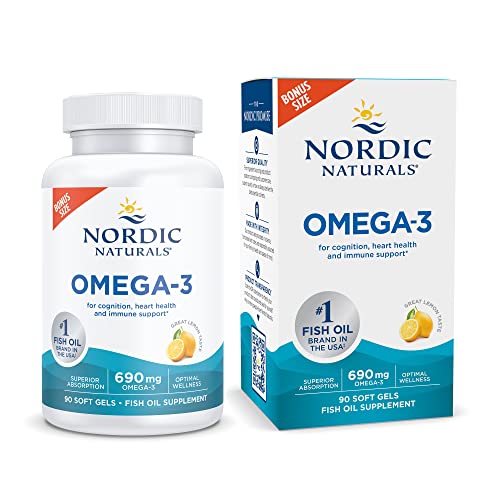 Nordic Naturals Omega-3 Soft Gels - Lemon Flavor