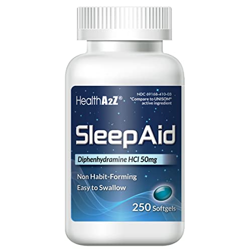 Sleep Aid Softgels, Deeper & Restful Sleeping