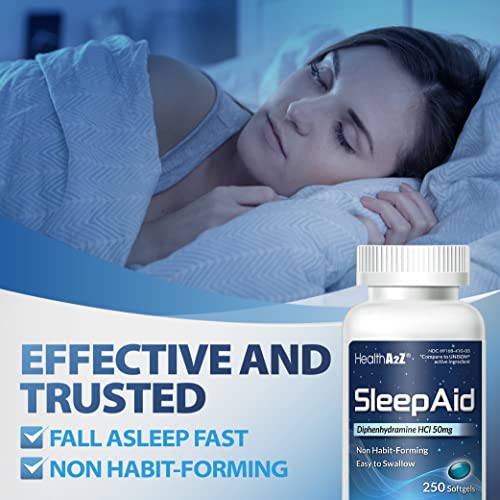 Sleep Aid Softgels, Deeper & Restful Sleeping