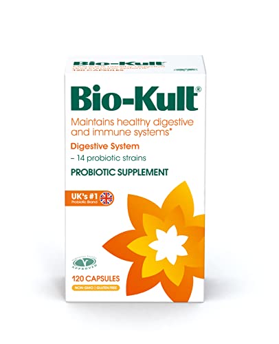 Bio-Kult Probiotic Supplement - 14 Strains, 120 Capsules