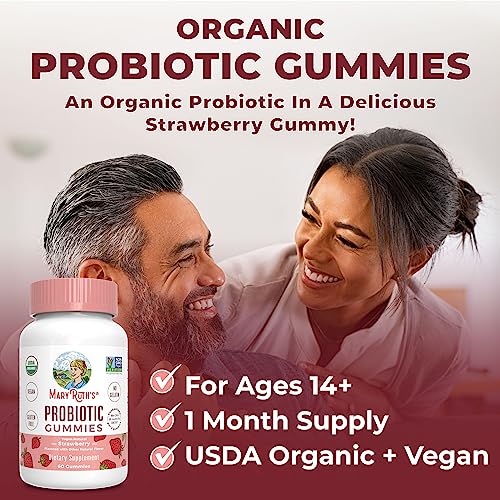 MaryRuth Organics Probiotic Gummies - Digestive & Immune Support