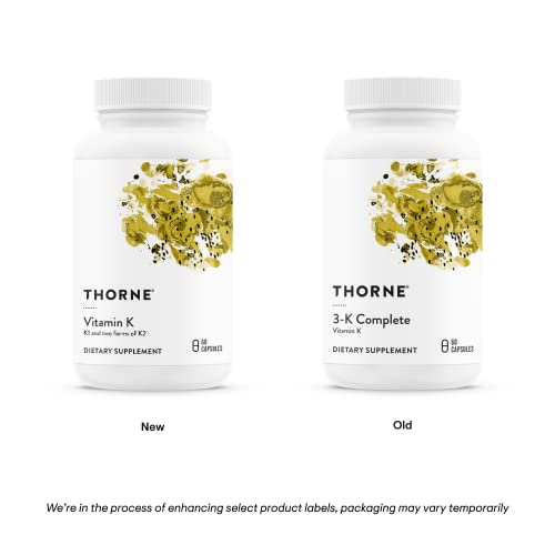 Thorne Vitamin K - Supports Strong Bones - 60 Capsules