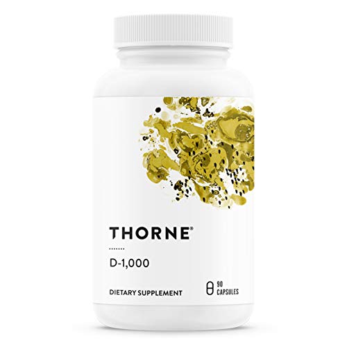 Thorne Vitamin D3 - 1,000 IU - Support Healthy Functions