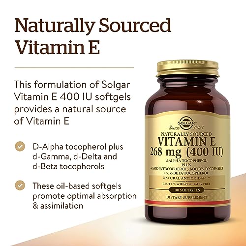Solgar Vitamin E - Supports Immune System & Skin