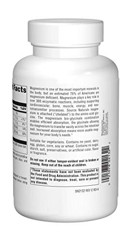 Supports Cardiovascular and Muscle Health - 120 Magnesium Tablets