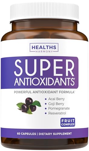 Antioxidant Superfood Capsules - Acai, Goji, Pomegranate