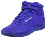 REEBOK Women's Freestyle Hi Top Trainers - Solar Purple