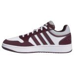 ADIDAS Men's Hoops 3.0 Shoes - Purple/White/Grey
