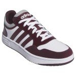 ADIDAS Men's Hoops 3.0 Shoes - Purple/White/Grey