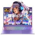 16" Purple Laptop - Win 11 Pro & Office 2019