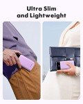 Purple Charmast 10000mAh Power Bank with Cables