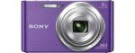 SONY DSCW830 Purple Digital Compact Camera 20.1MP