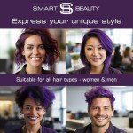 Amethyst Purple Permanent Hair Dye with Care