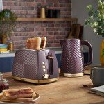 RUSSELL HOBBS Mulberry 2 Slice Toaster with Features