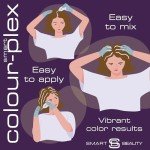 Amethyst Purple Permanent Hair Dye with Care