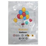 Dark Purple and White 60-Piece Balloons Set