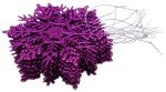 Purple Glitter Snowflakes by Christmas Concepts® (Set of 12)