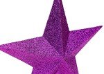 Purple Glitter Star Tree Topper for Christmas by Christmas Concepts®
