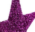 Sparkling Purple Christmas Tree Topper by Christmas Concepts®