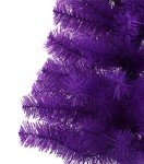 3ft Purple Christmas Tree with Stand for Decor