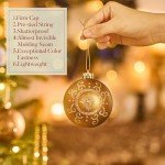 VALERY MADELYN Copper, Purple & Blue Christmas Tree Ornaments (Pack of 16)
