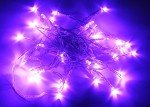 40 LED Purple Fairy Lights