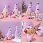 Purple Christmas Gnome Dolls (2 Piece Set)