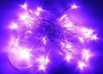40 LED Purple Fairy Lights