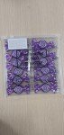 Purple Peppermint Candy Ornaments for Christmas (Pack of 12)