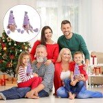 Purple Christmas Gnome Dolls (2 Piece Set)