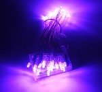 40 LED Purple Fairy Lights