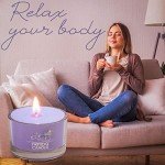 Trinida Pastel Purple Sleep Candles Gift Set