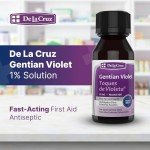 Gentian Violet 1% Antiseptic Solution by De La Cruz