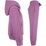 A2Z Lilac Tracksuit Set for Kids - Hoodie & Joggers