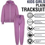 A2Z Lilac Tracksuit Set for Kids - Hoodie & Joggers