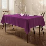 Extra Large Violet Purple Fabric Tablecloth 150x300cm