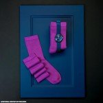 CityComfort Men's Purple Calf Socks Multipack