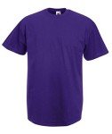FRUIT OF THE LOOM Men's Purple Tee 3-Pack
