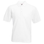 FRUIT OF THE LOOM Purple Men's Short Sleeve Polo Shirt