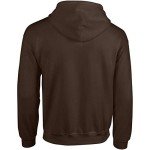 GILDAN Purple Heavy Blend Zip-Up Hoodie