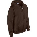 GILDAN Purple Heavy Blend Zip-Up Hoodie
