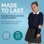Purple Crew Neck Sweatshirt for Teens by Trutex