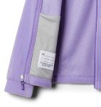 Columbia Girls Purple Paisley Fleece Jacket